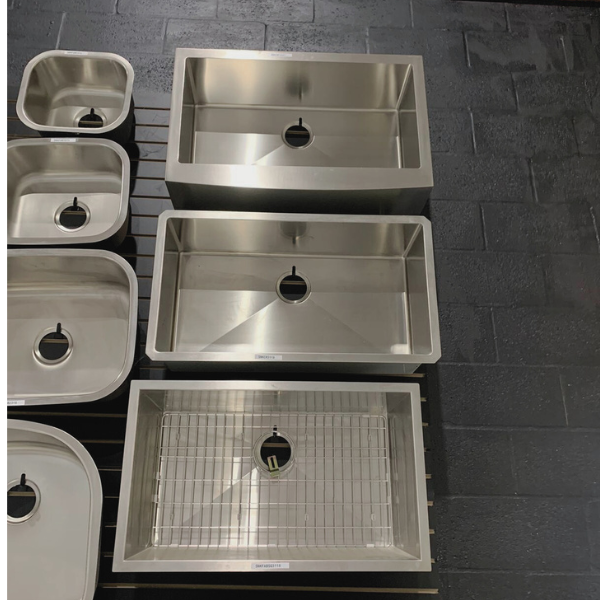 installation of sinks